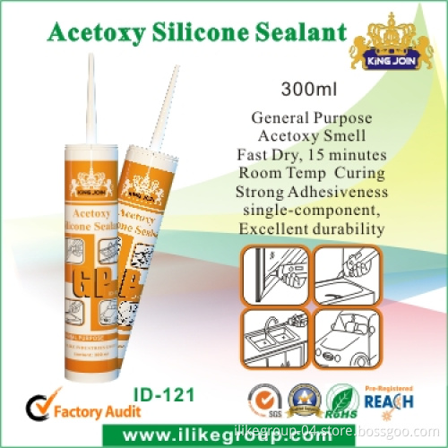 Fast Cure Acetoxy Silicone Sealant